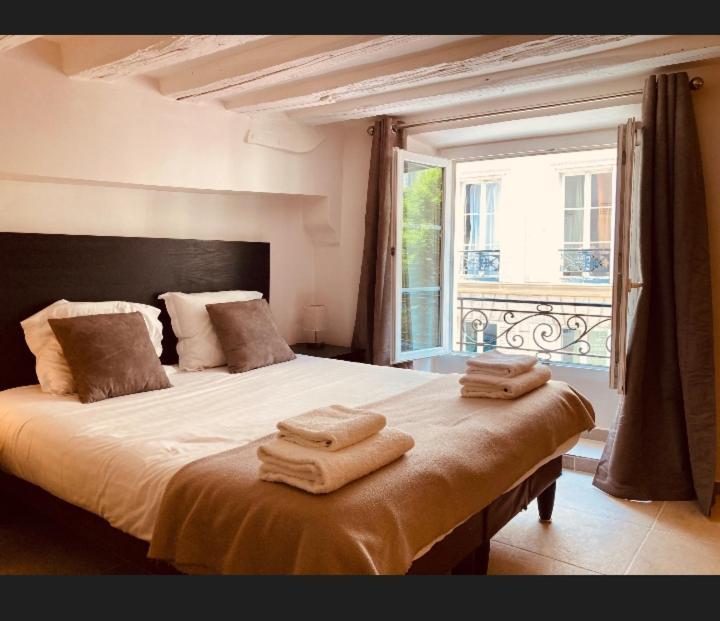 Rivoli Vieille Du Temple With Ac Appartement Parijs Kamer foto